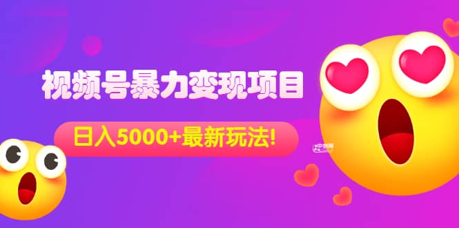 外面收费699的视频号暴力变现项目，日入5000 ，简单易操作当天见效果-知一项目网