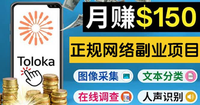 正规网络副业赚钱平台Toloka，利用业余时间月赚150美元-知一项目网