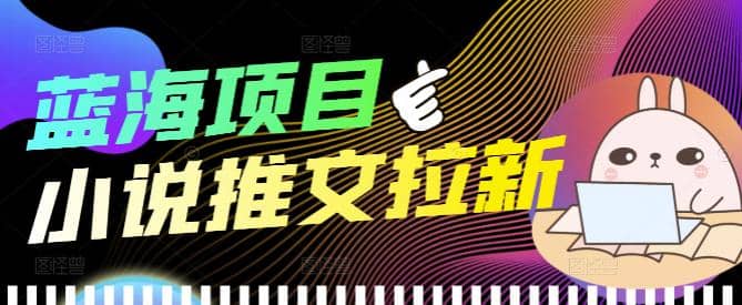 外面收费6880的小说推文拉新项目，个人工作室可批量做【详细教程】-知一项目网