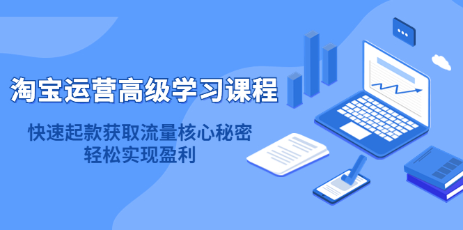 淘宝运营高级学习课程：快速获取流量核心秘密，轻松实现盈利！-知一项目网