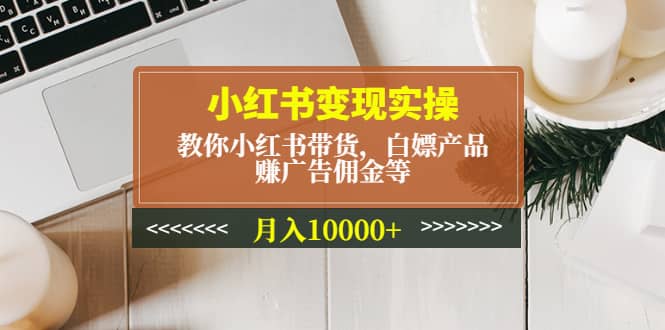 小红书变现实操：教你小红书带货，白嫖产品，赚广告佣金等-知一项目网